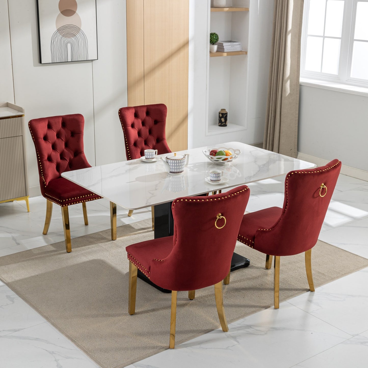 LegaHome Dining Chairs Set of 2