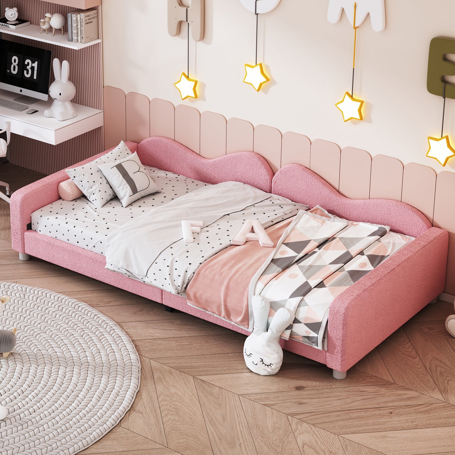 LEGAHOME Twin Size Upholstered Daybed