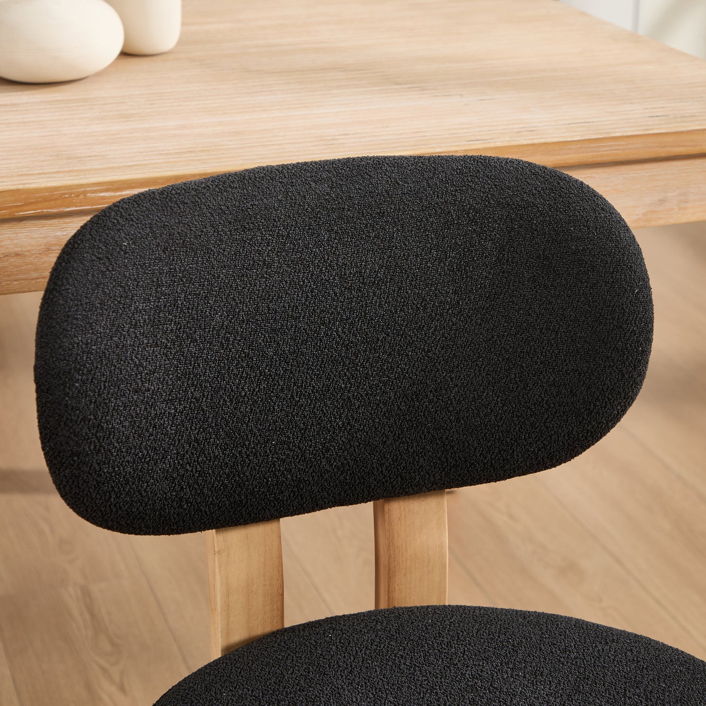 LEGAHOME Upholstered Dining Chairs Set of 2