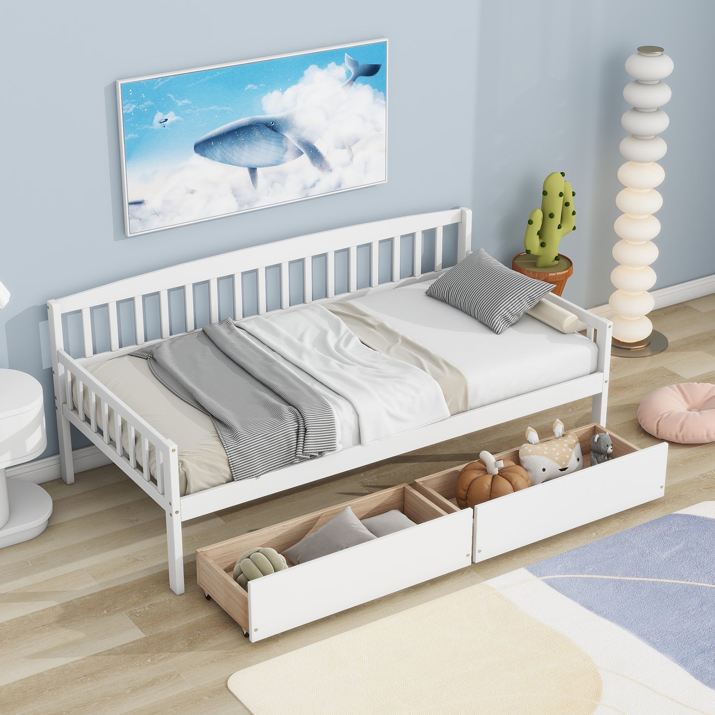 LEGAHOME Twin Daybed with Storage