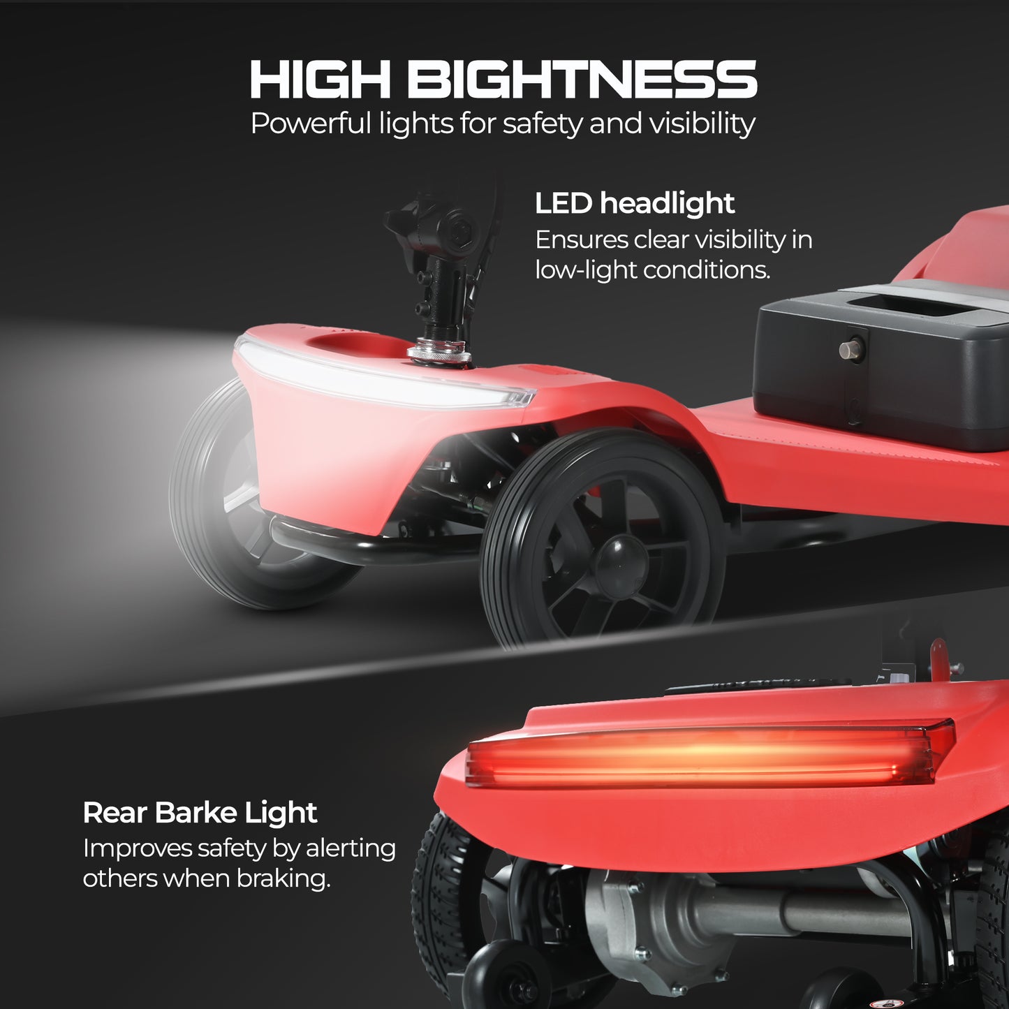 LEGAHOME Compact Mobility Scooter