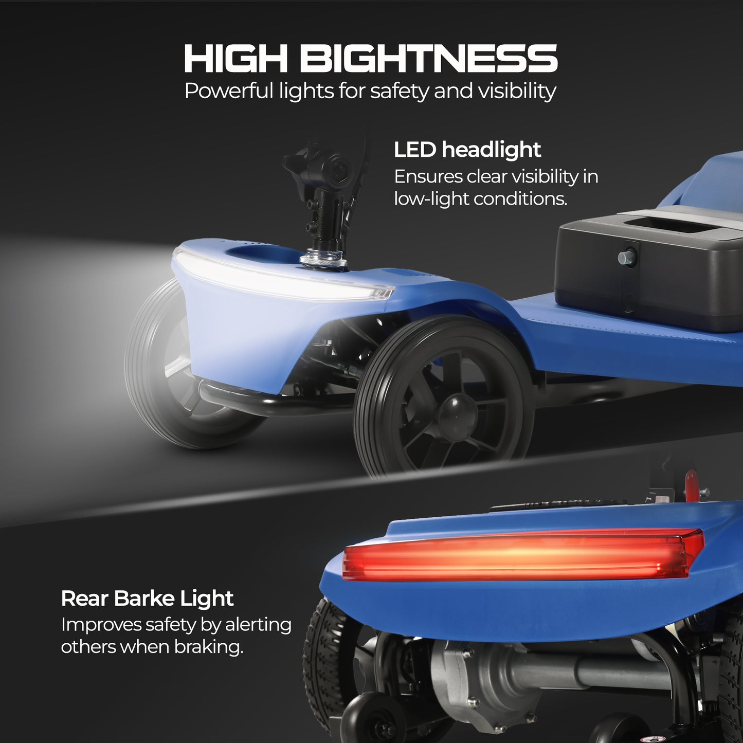 LEGAHOME Compact Mobility Scooter