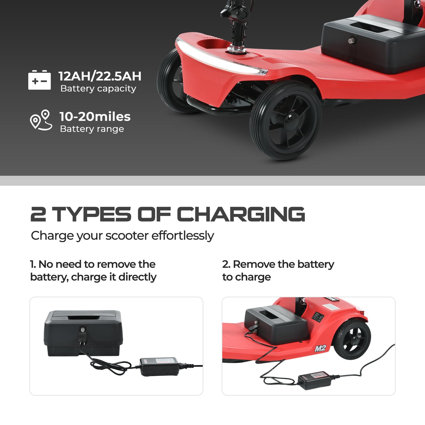 LEGAHOME Compact Mobility Scooter