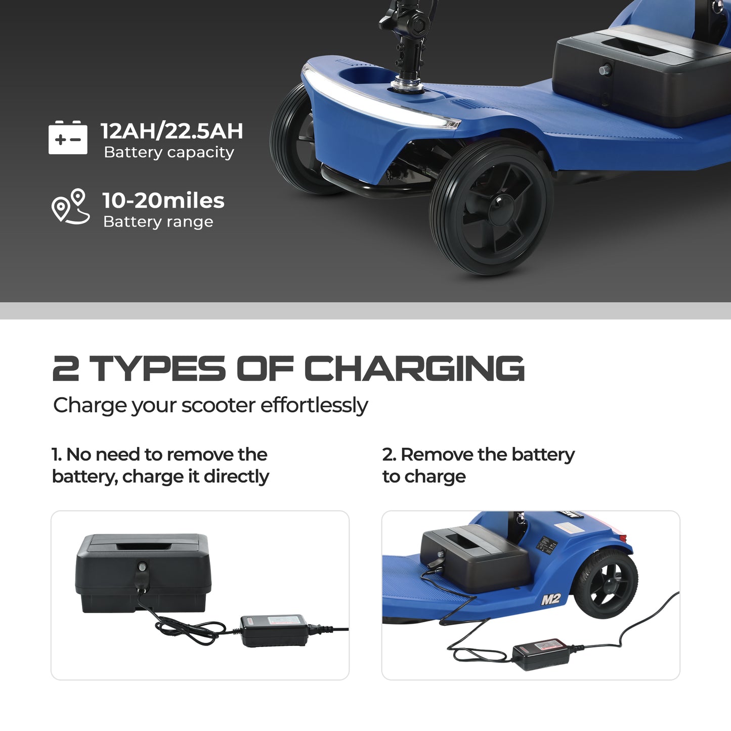 LEGAHOME Compact Mobility Scooter