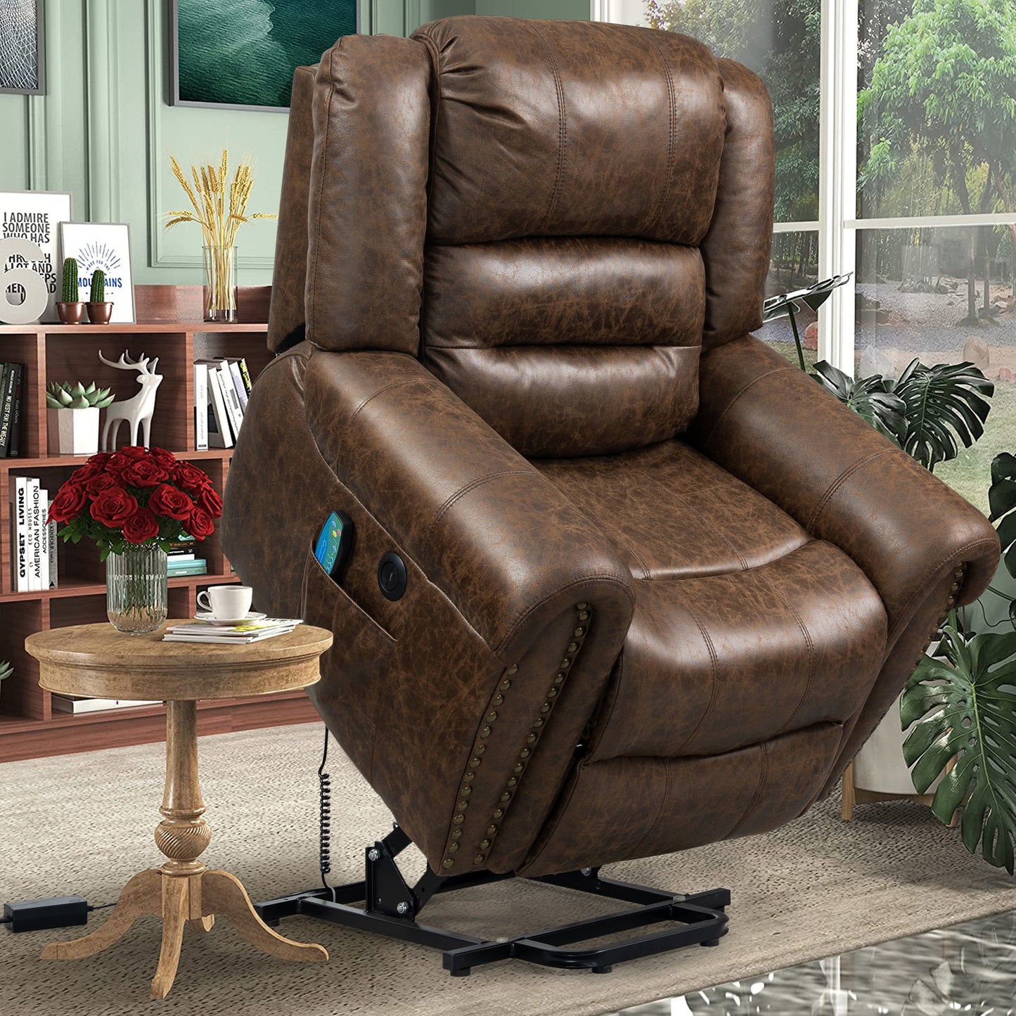 LegaHome Faux Leather Lift Recliner for Elderly, LJC