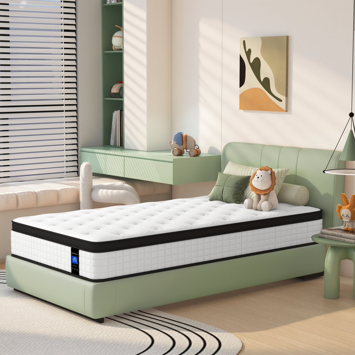 LEAGHOME 12 Inch Hybrid Mattress