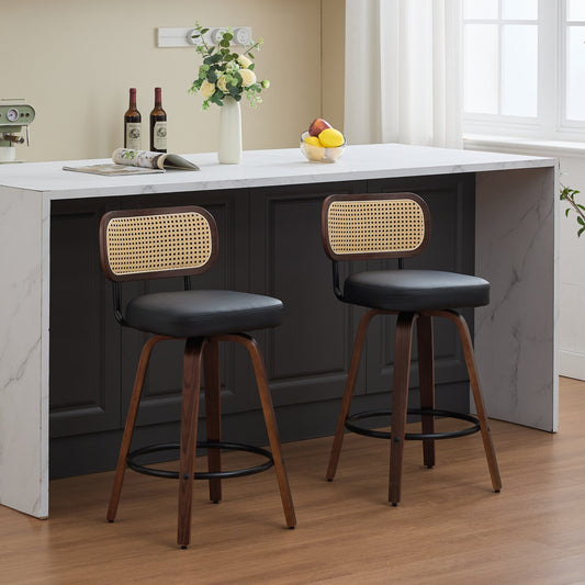 LEGAHOME Bar Stools set of 2
