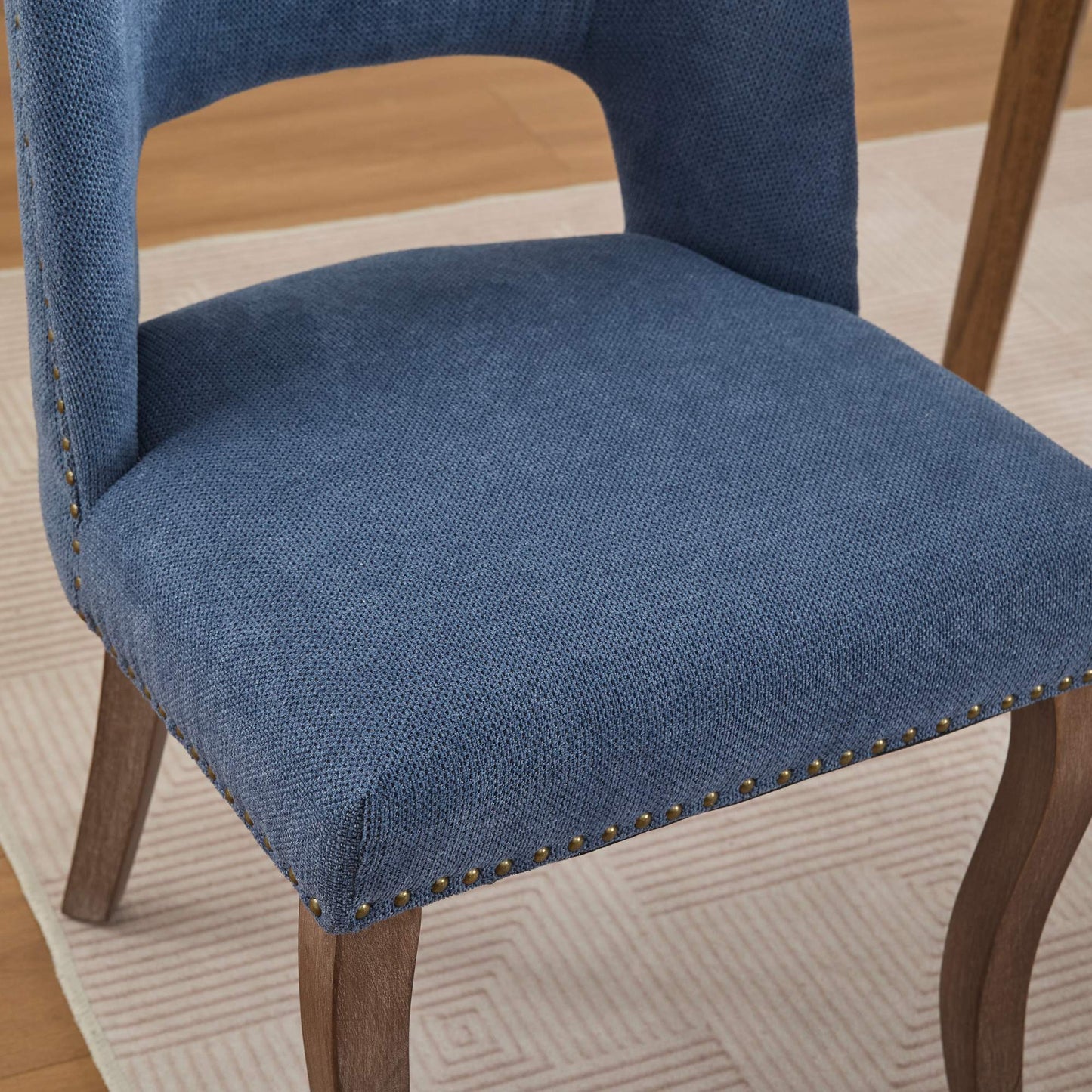 LEGAHOME Upholstered Dining Chairs Set of 2