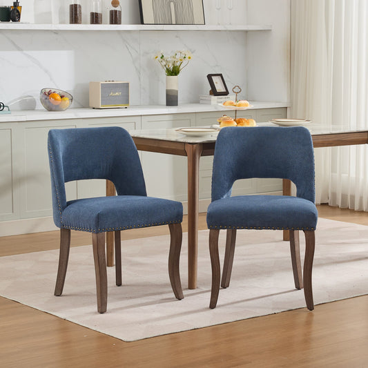 LEGAHOME Upholstered Dining Chairs Set of 2