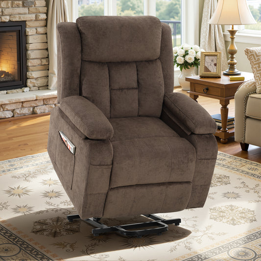 LEGAHOME Power Lift Recliner for Elderly, Electric Easy Stand Assist Recliner without Heat and Massage, Senior Lift Chair Home Theater Recliners for Living Room, 350 lbs Capacity