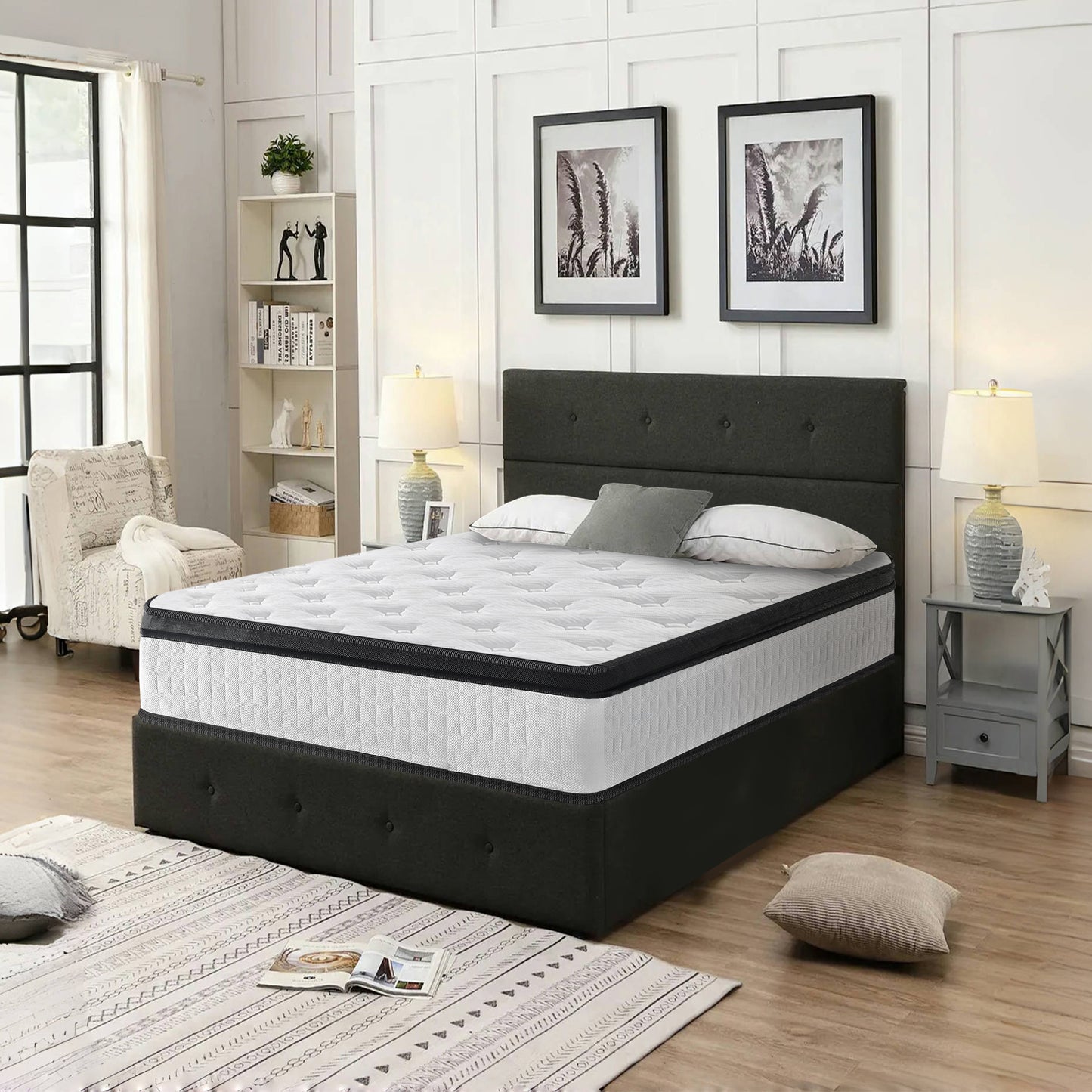 LEAGHOME 12 Inch Hybrid Mattress