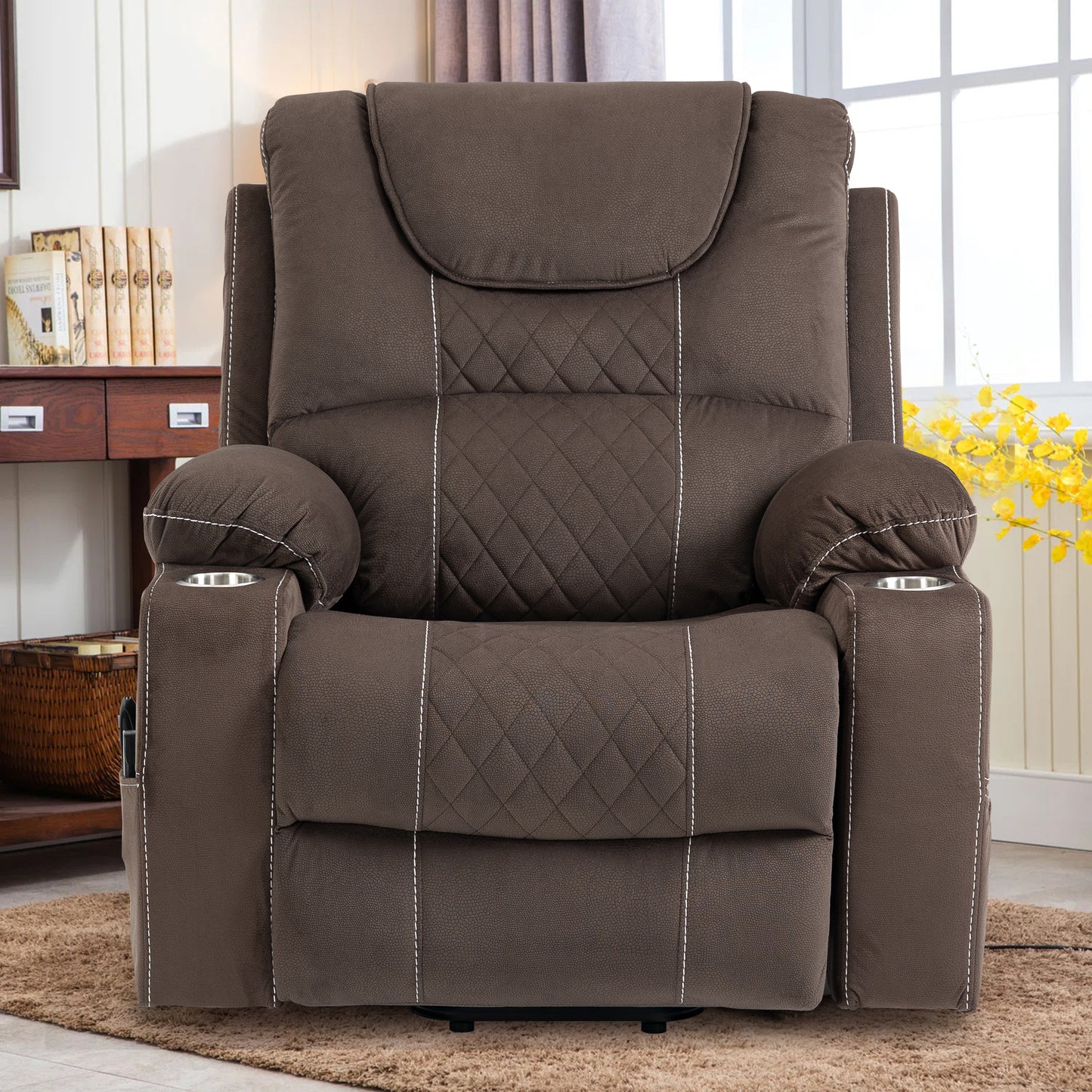 LEGAHOME Large Lift Chair with Heated and Massage Functions