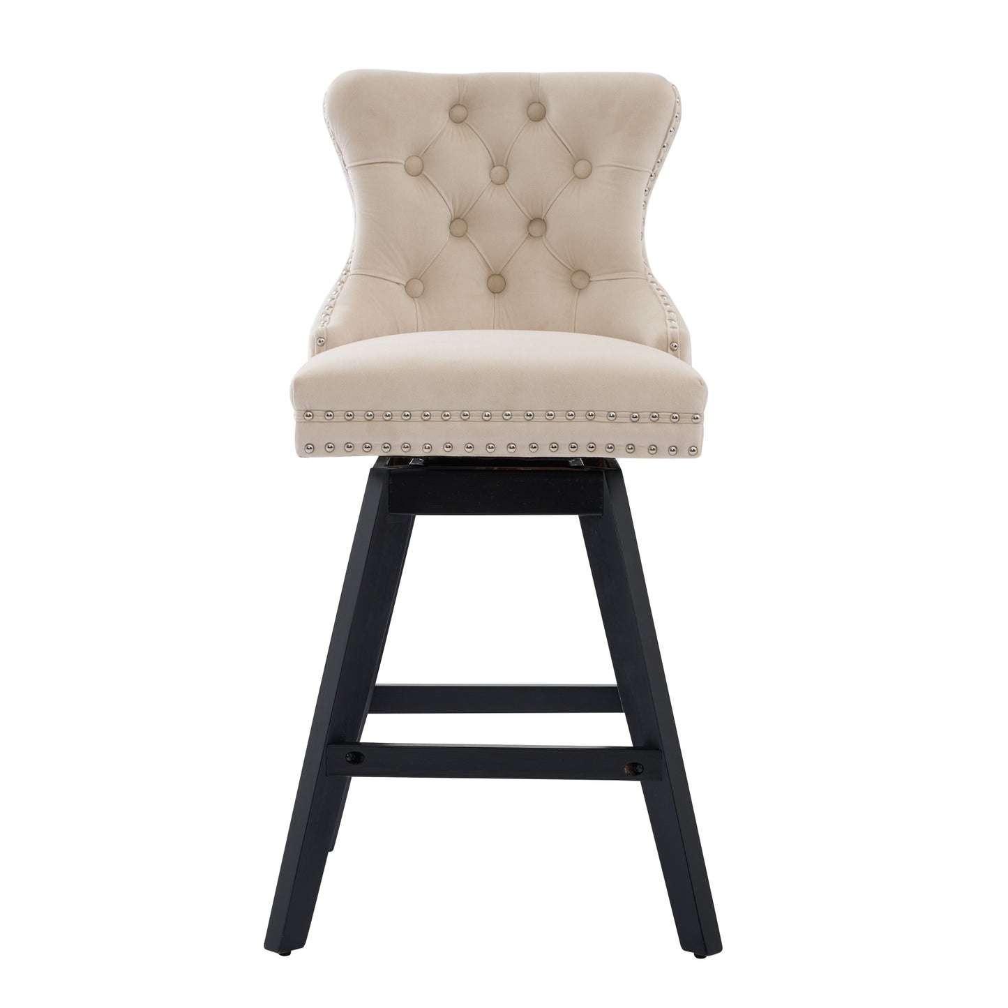LegaHome Swivel Bar Stools Set of 2