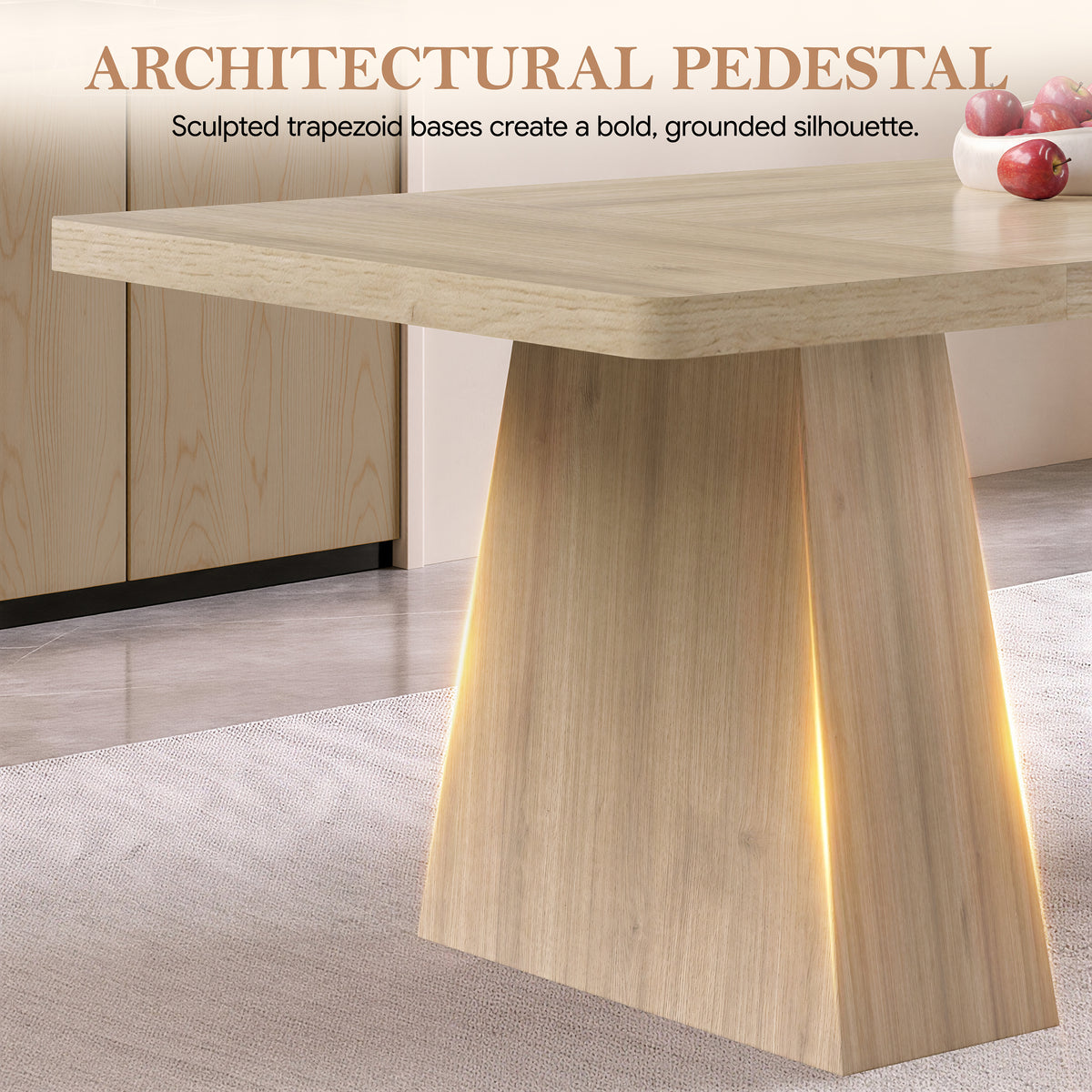 LEGAHOME Rectangular Dining Table
