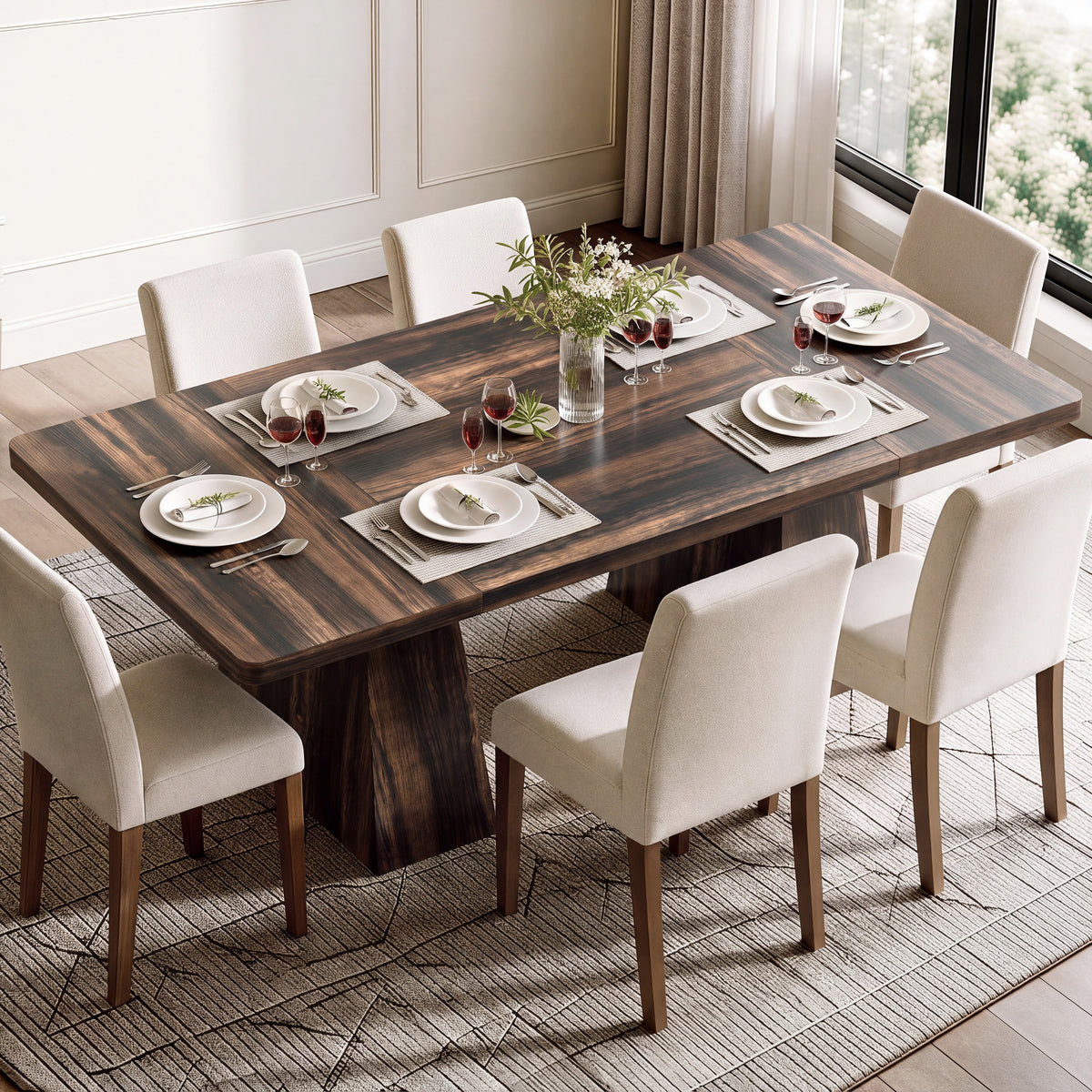 LEGAHOME Rectangular Dining Table