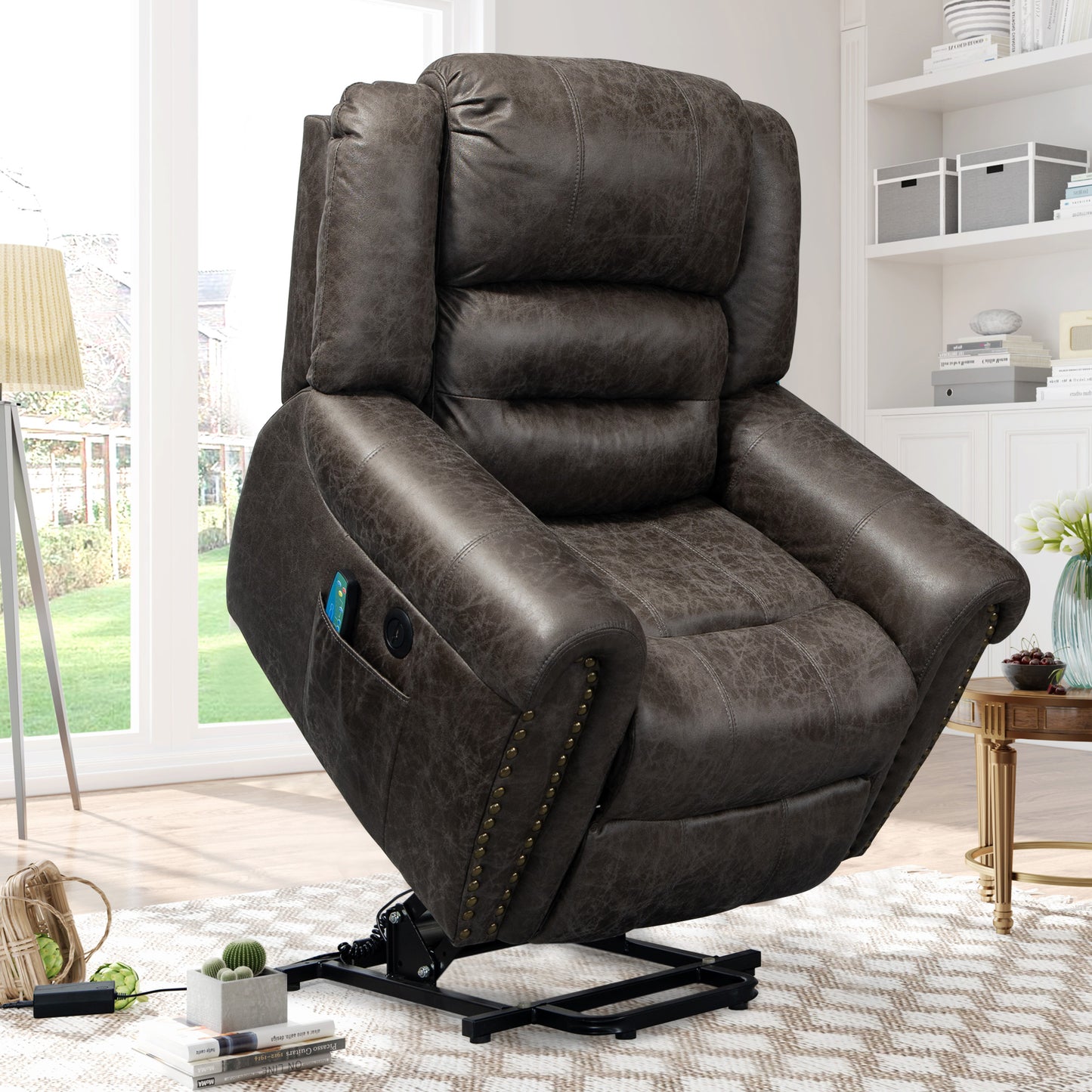 LegaHome Faux Leather Lift Recliner for Elderly, LJC