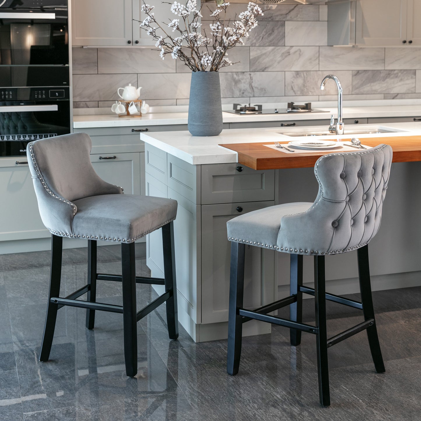 LegaHome Bar Stools Set of 2