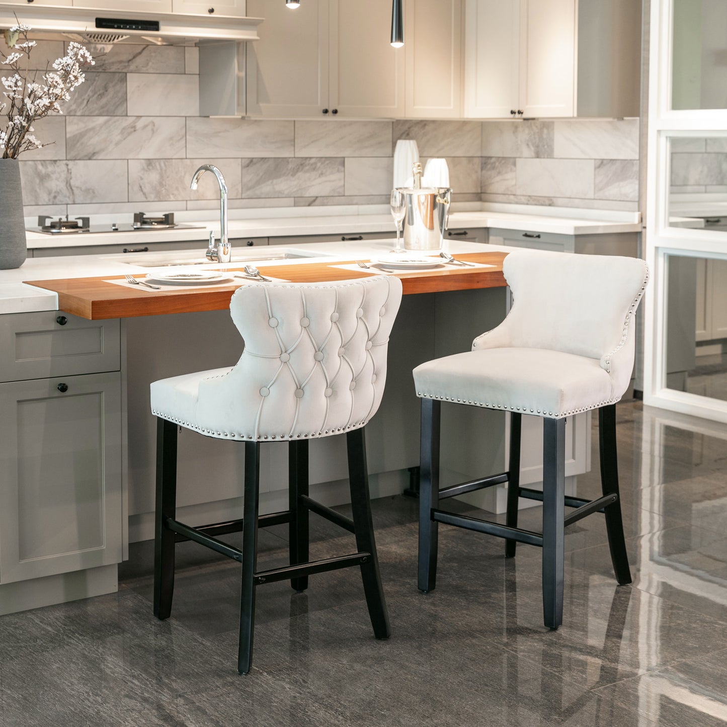LegaHome Bar Stools Set of 2