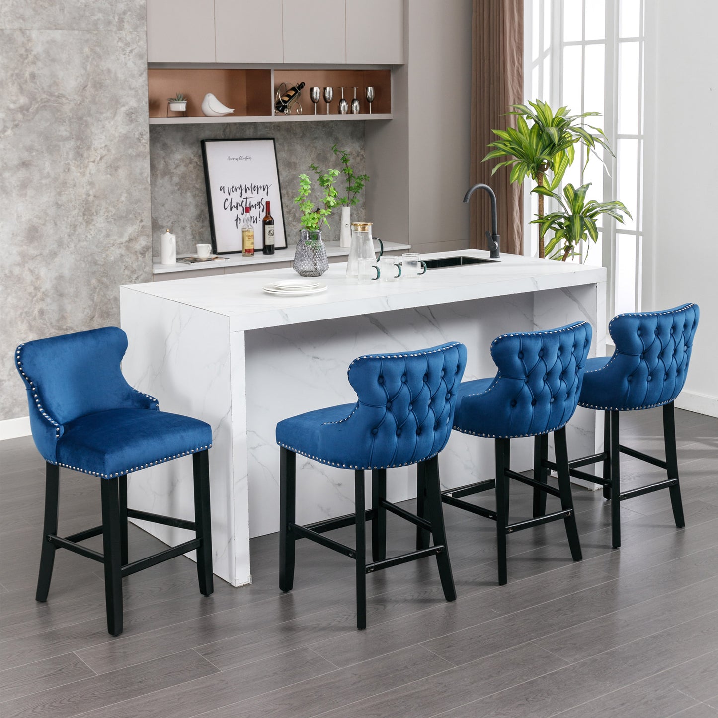 LegaHome Bar Stools Set of 2