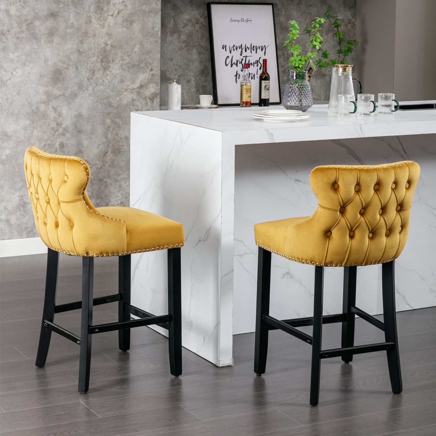 LegaHome Bar Stools Set of 2