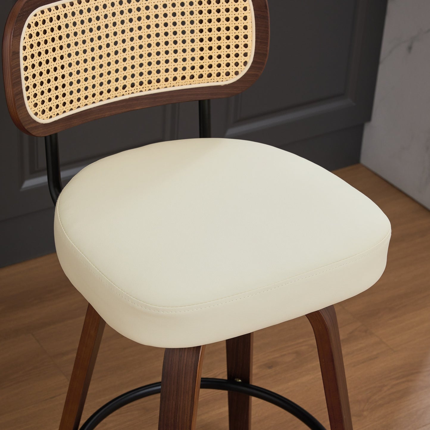 LEGAHOME Bar Stools set of 3