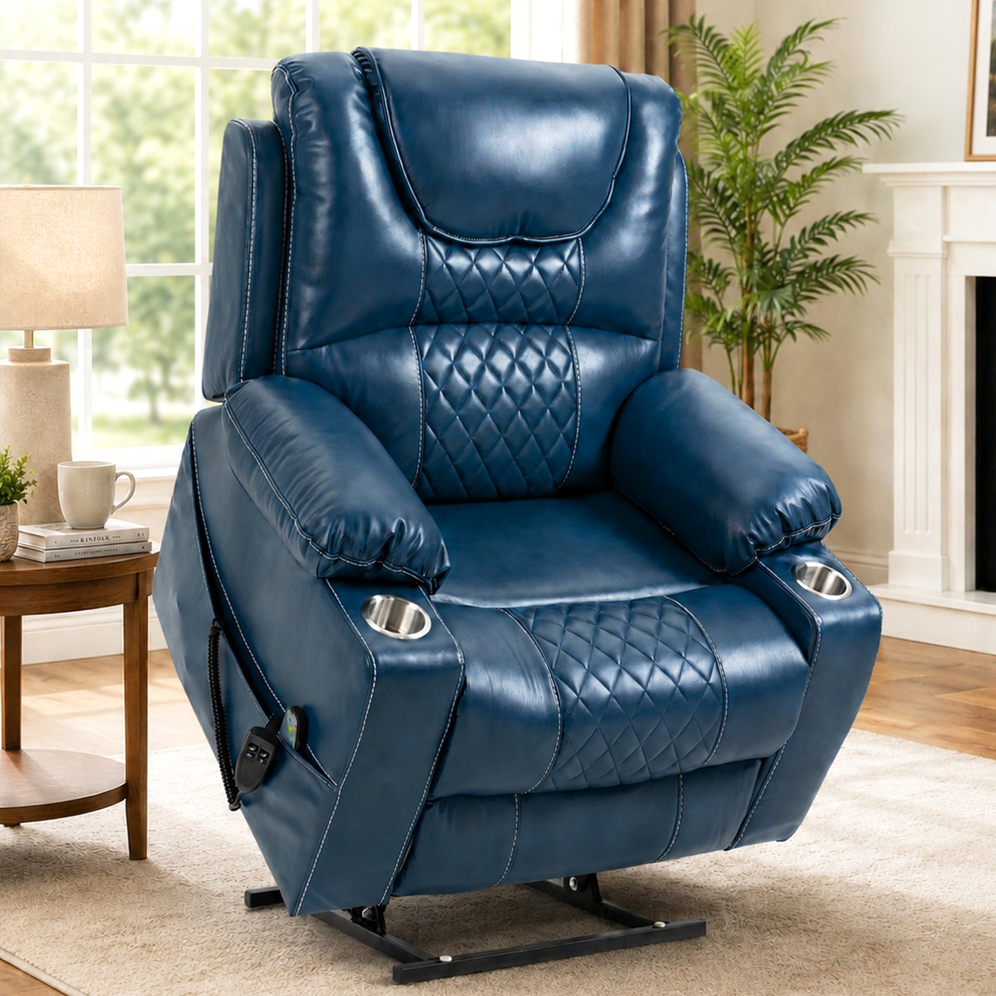LEGAHOME Large Lift Chair with Heated and Massage Functions