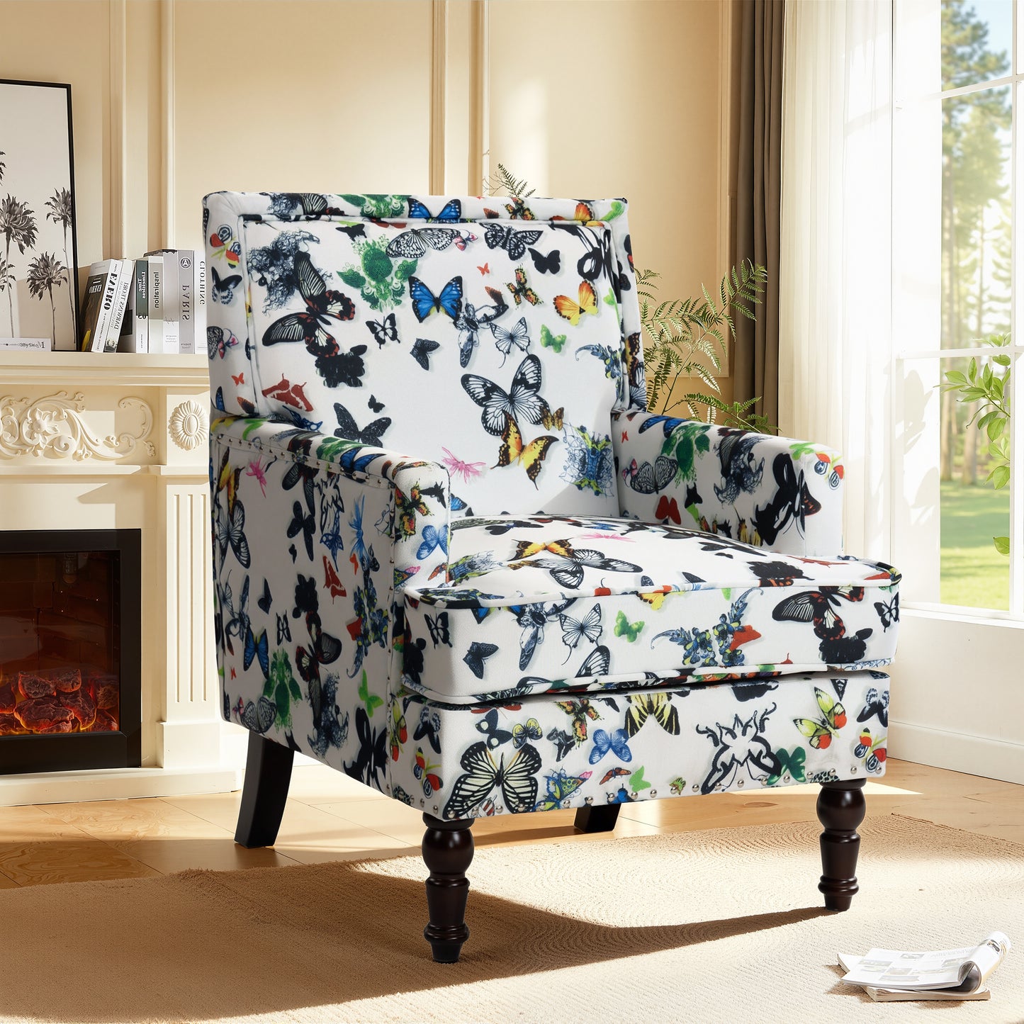 LEGAHOME Vintage Accent Chair