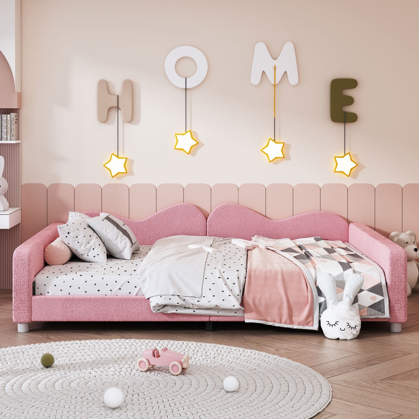 LEGAHOME Twin Size Upholstered Daybed
