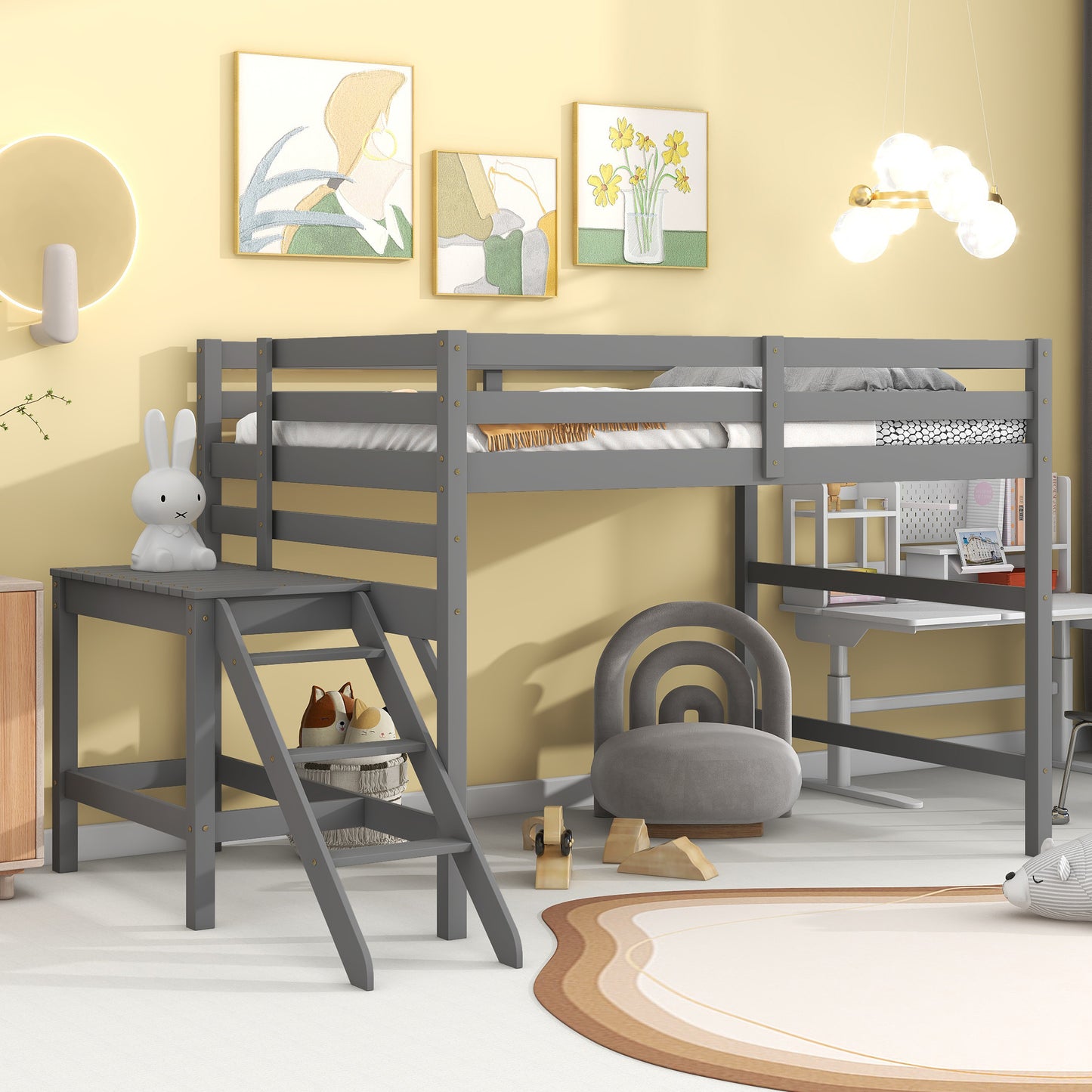 LegaHome Loft Beds for Kids, LJC