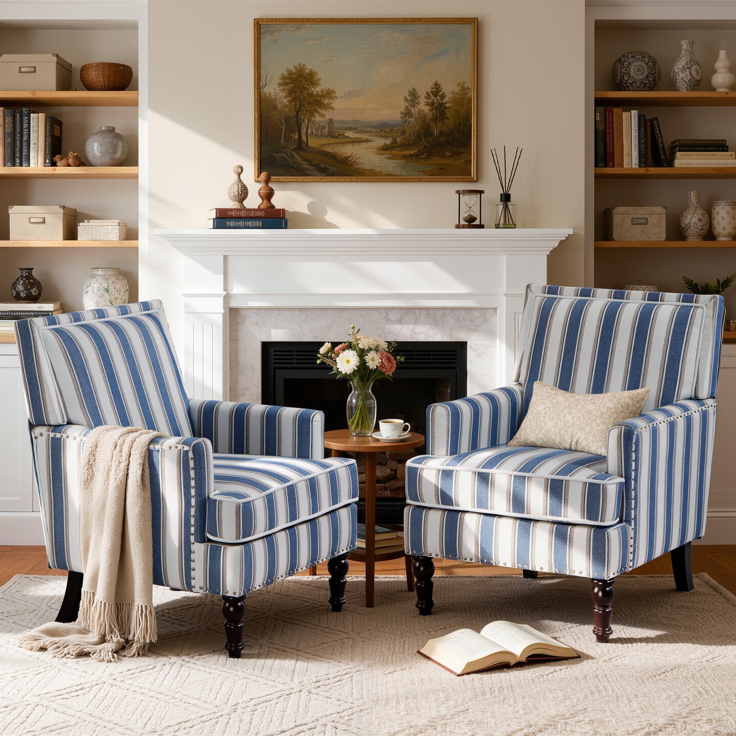 LEGAHOME Vintage Accent Chair