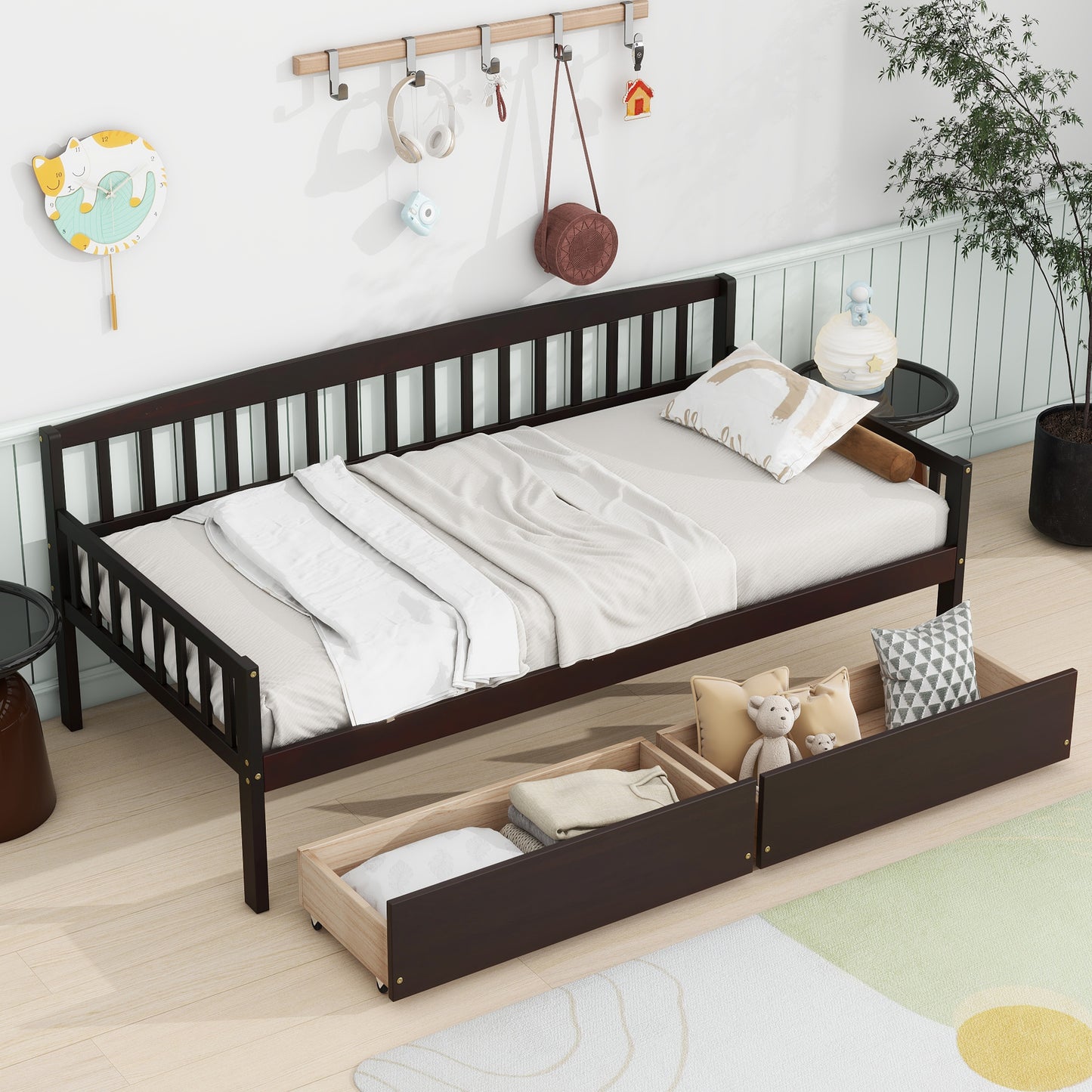 LEGAHOME Twin Daybed with Storage