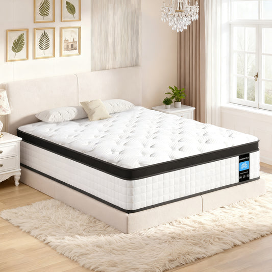 LEAGHOME 12 Inch Hybrid Mattress