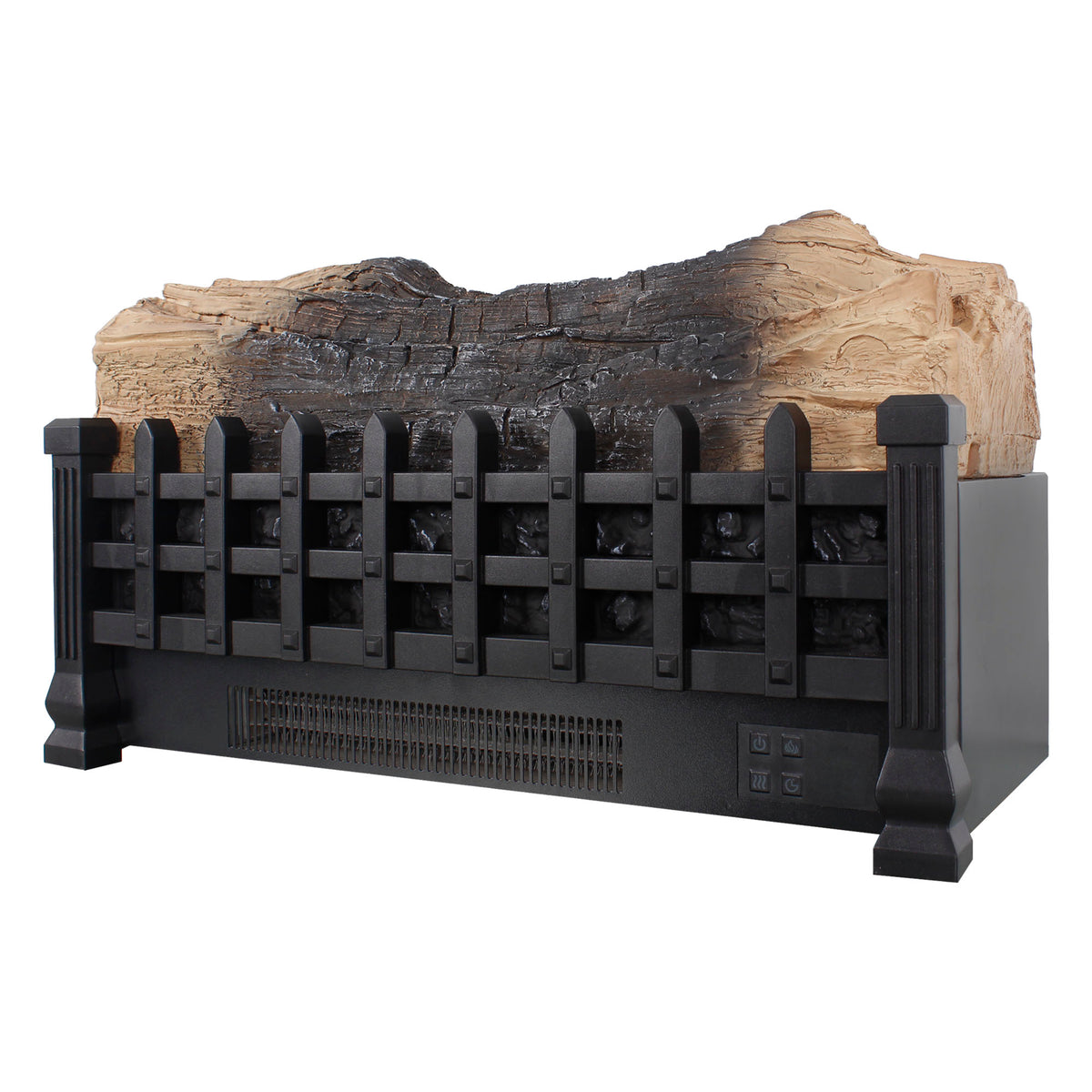 lectric Fireplace Log Set, Legahome 20" Electric Fireplace Logs Inserts Heater with Remote Control, Realistic Fake Fire, Adjustable Flame and Timer, CSA Certified