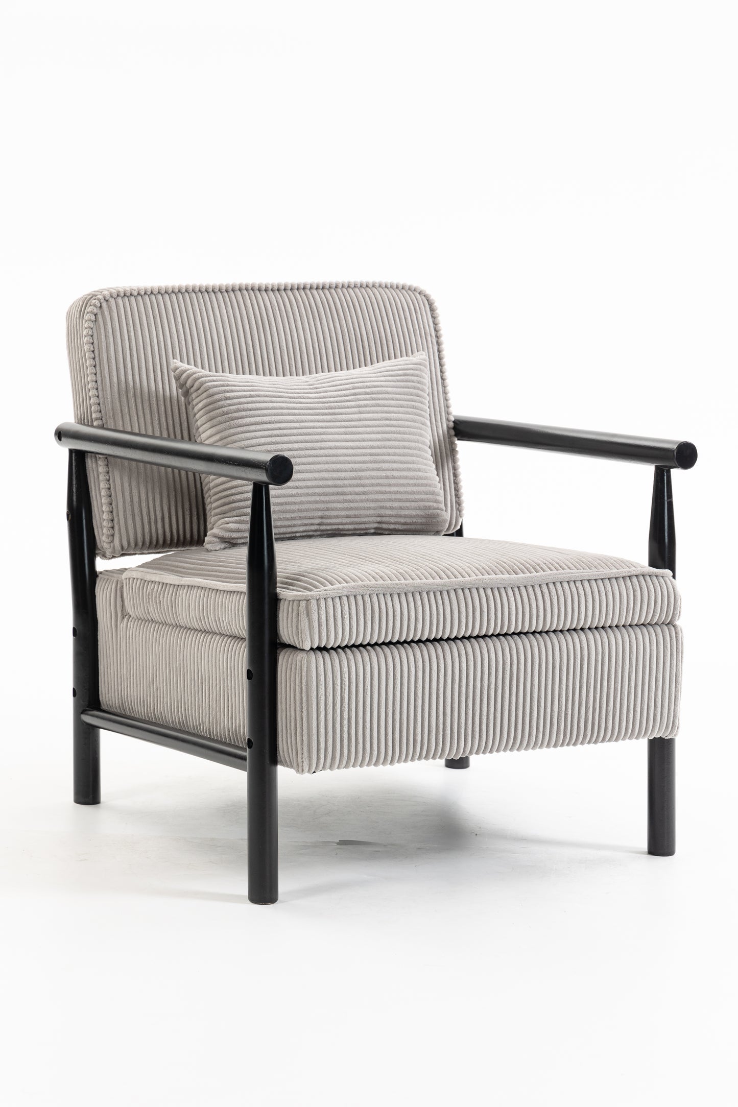 LEGAHOME Accent Chair for Living Room, Chenille Upholstered Armchair with Solid Wood Leg, Mid Century Single Sofa Chair for Living Room, Bedroom, Reading Corner