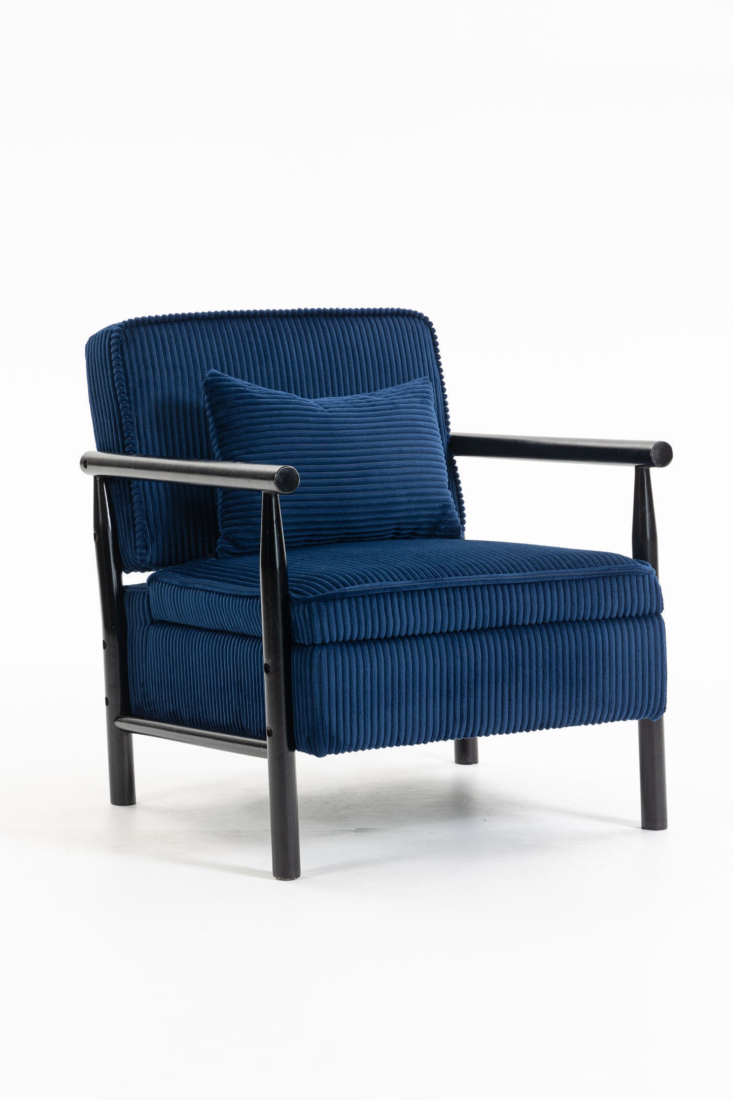 LEGAHOME Accent Chair for Living Room, Chenille Upholstered Armchair with Solid Wood Leg, Mid Century Single Sofa Chair for Living Room, Bedroom, Reading Corner