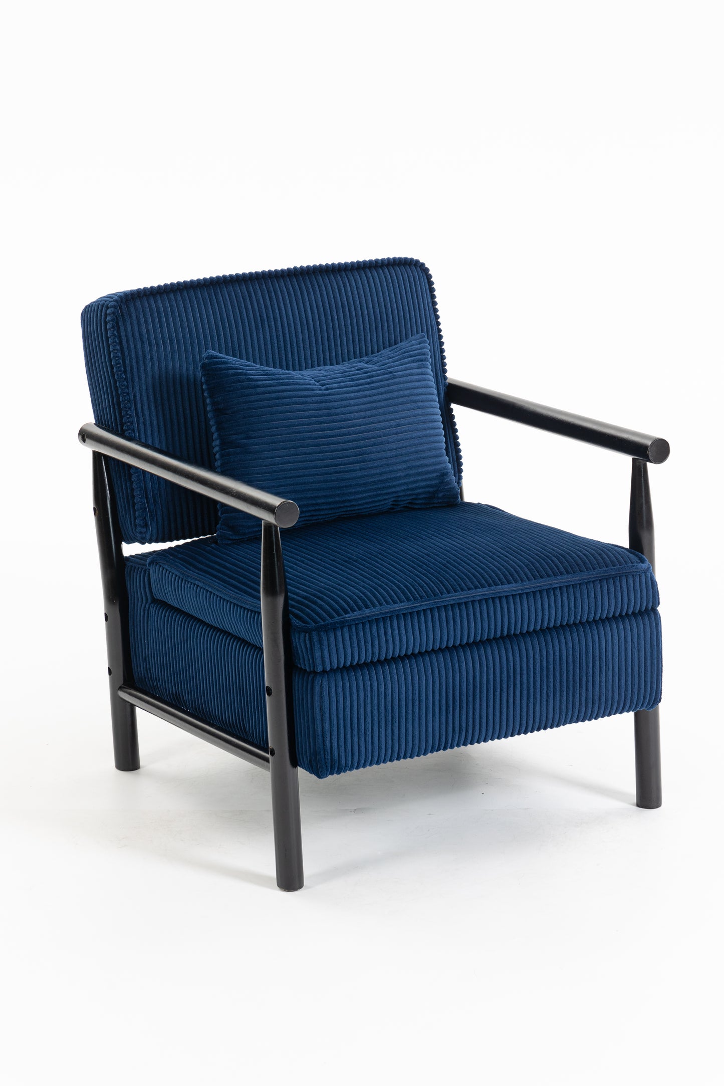LEGAHOME Accent Chair for Living Room, Chenille Upholstered Armchair with Solid Wood Leg, Mid Century Single Sofa Chair for Living Room, Bedroom, Reading Corner