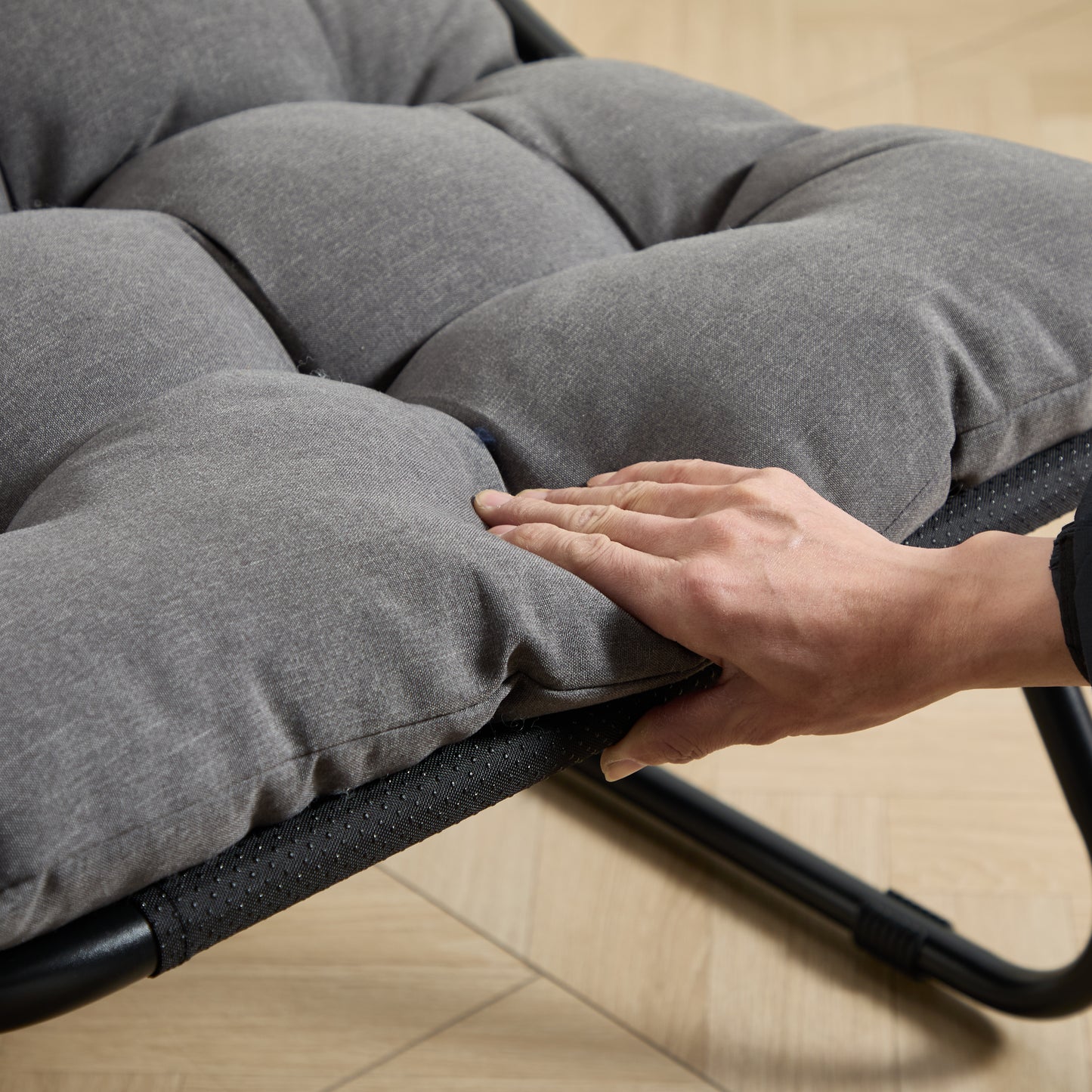 LEGAHOME Indoor Lounge Chair with Ottoman