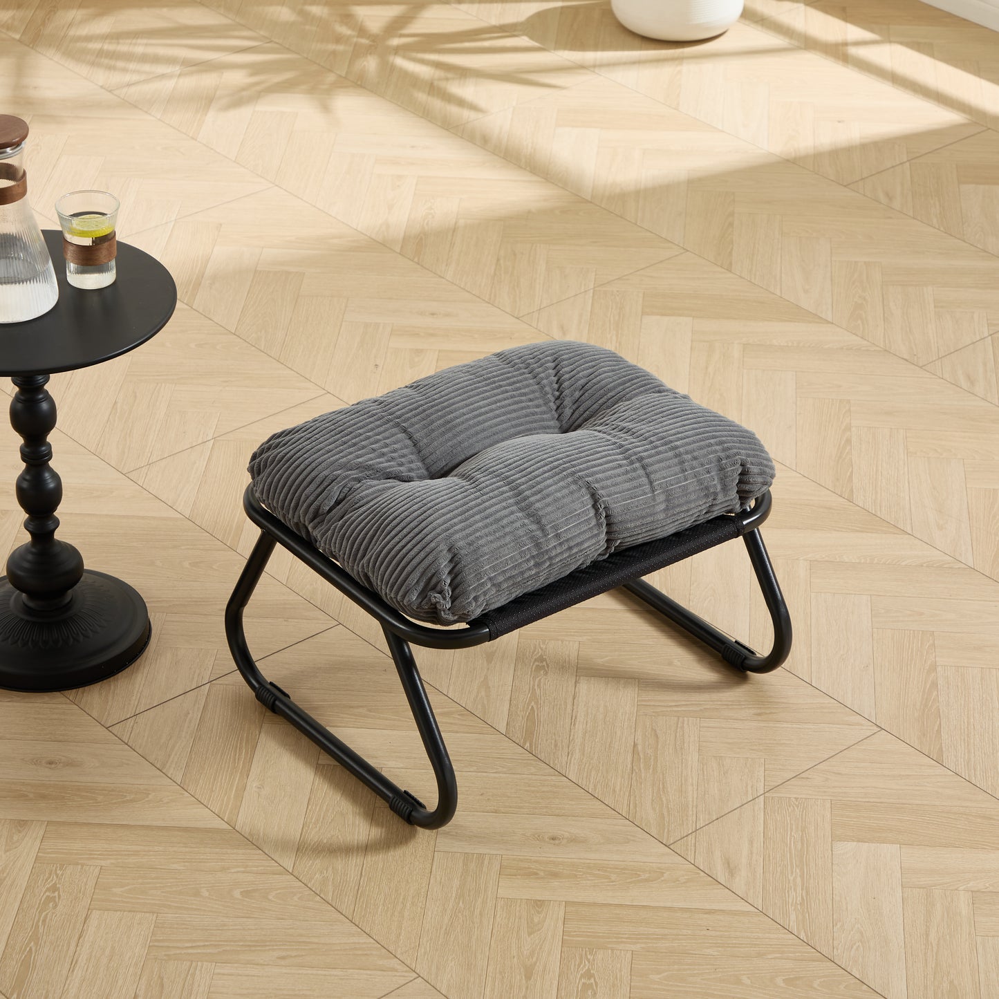 LEGAHOME Indoor Lounge Chair with Ottoman