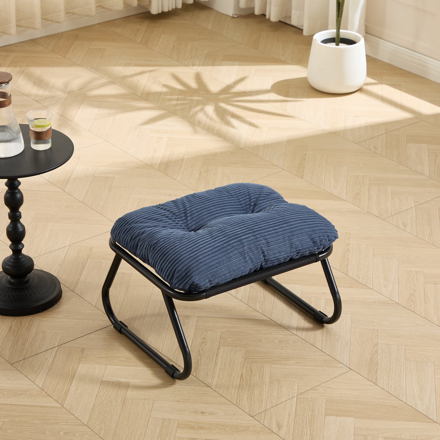 LEGAHOME Indoor Lounge Chair with Ottoman