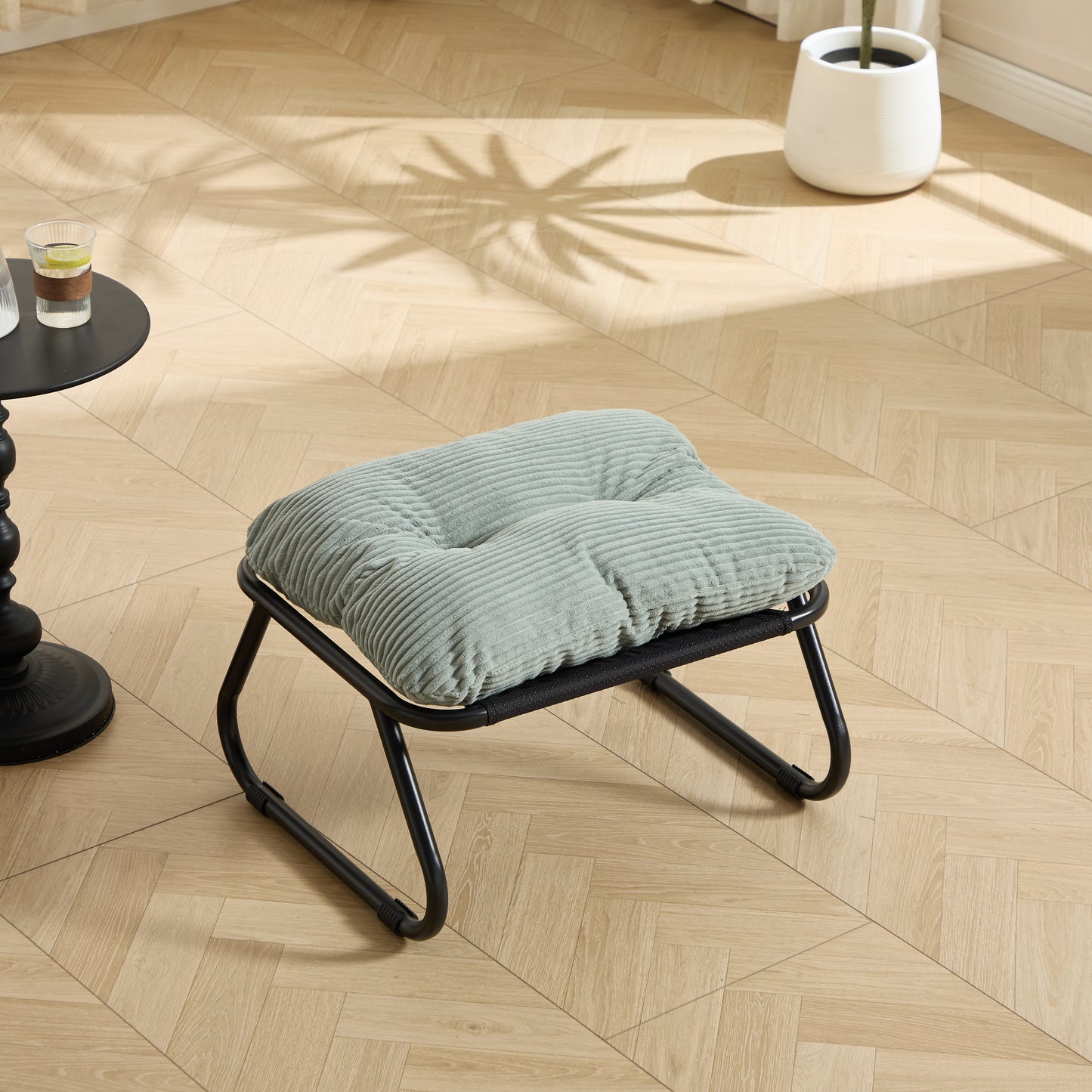 LEGAHOME Indoor Lounge Chair with Ottoman