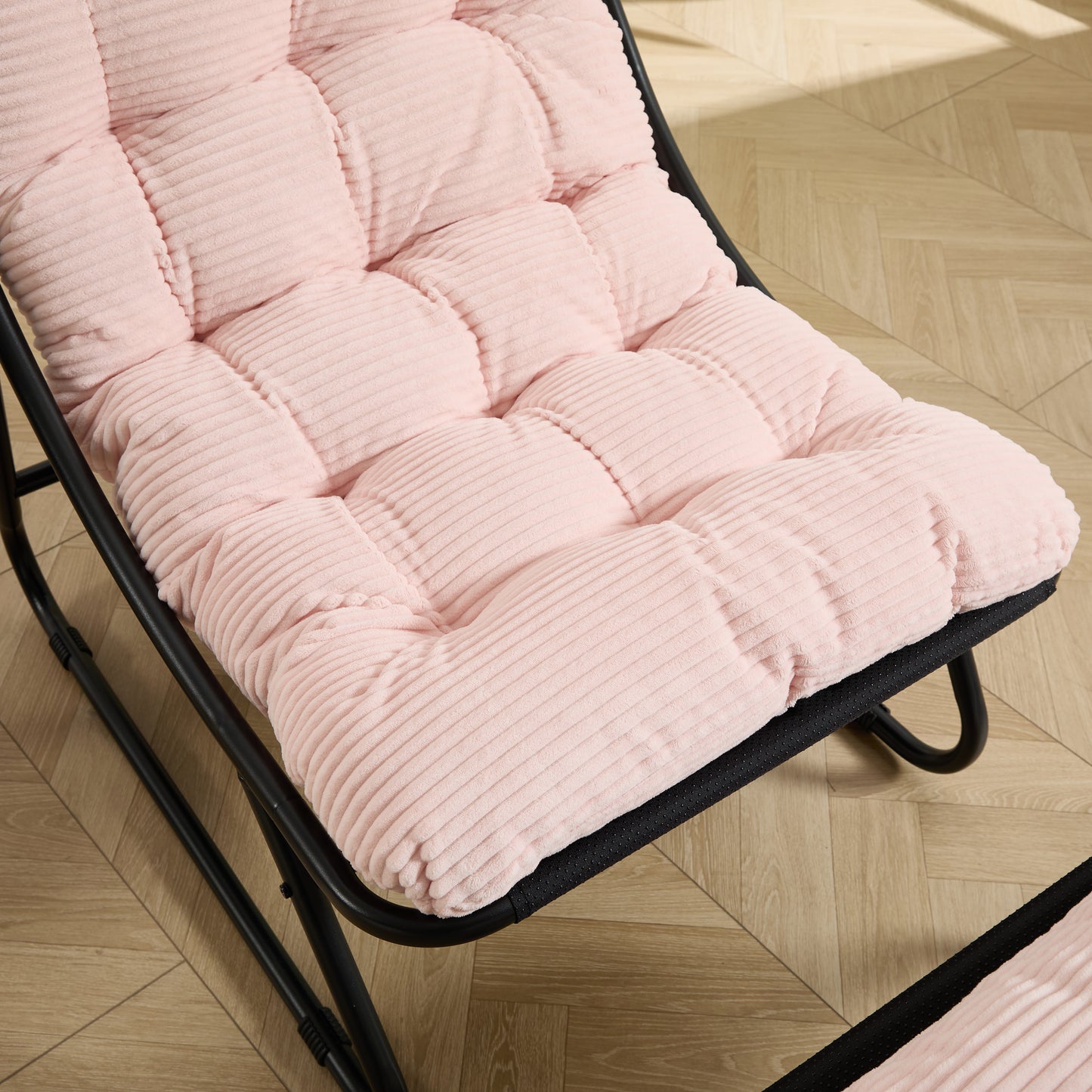 LEGAHOME Indoor Lounge Chair with Ottoman