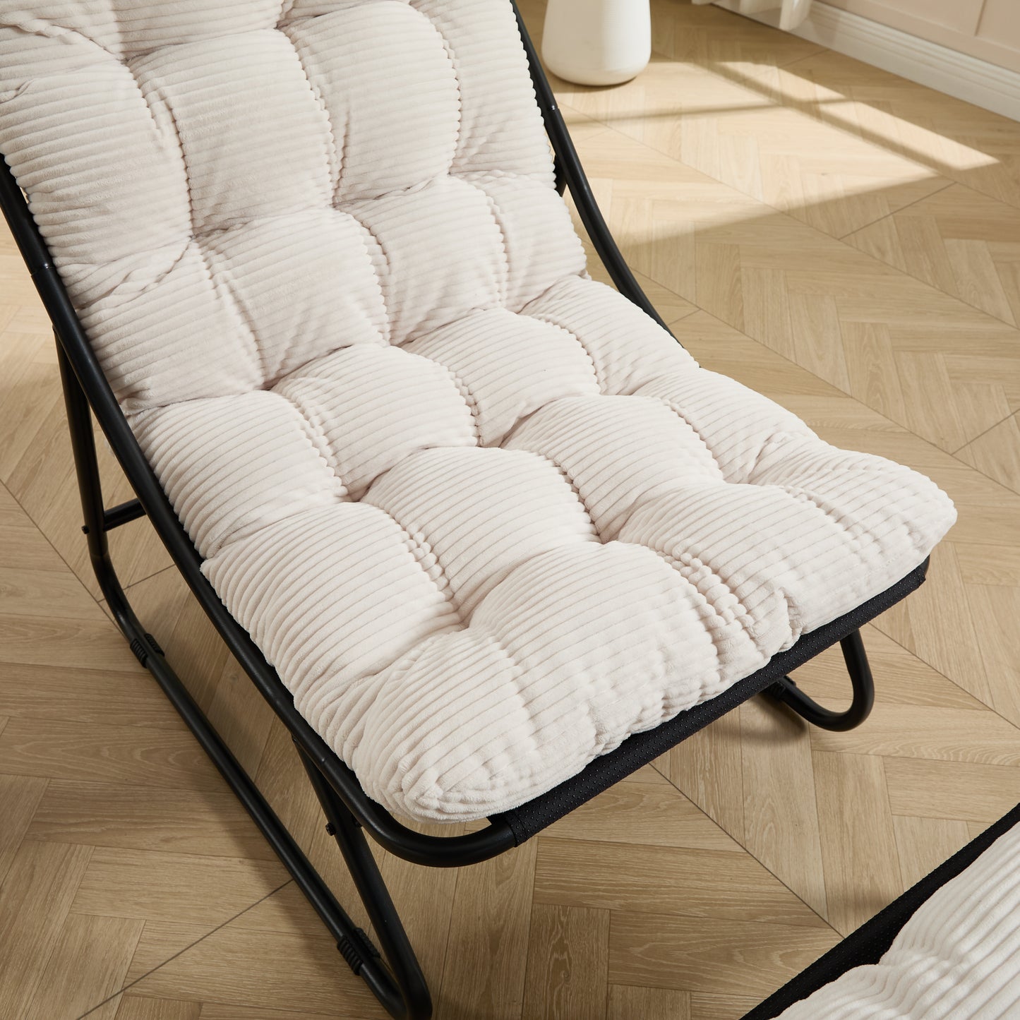 LEGAHOME Indoor Lounge Chair with Ottoman