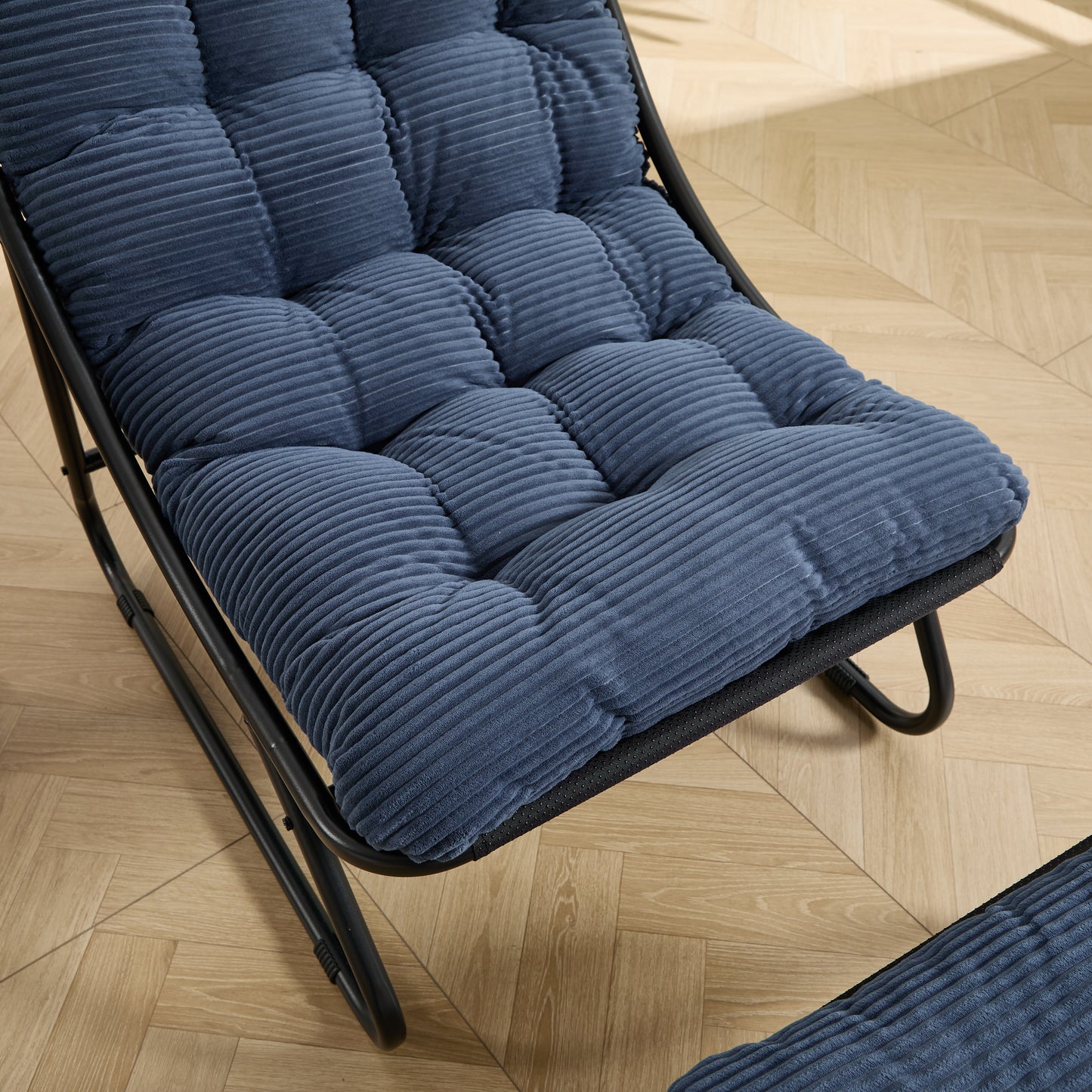 LEGAHOME Indoor Lounge Chair with Ottoman