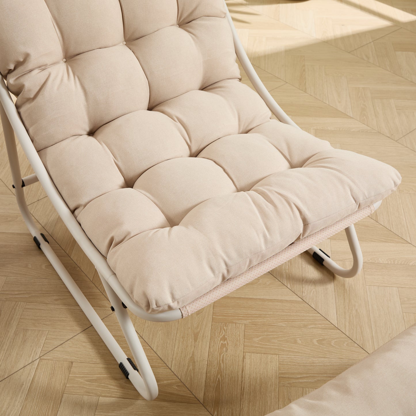 LEGAHOME Indoor Lounge Chair with Ottoman