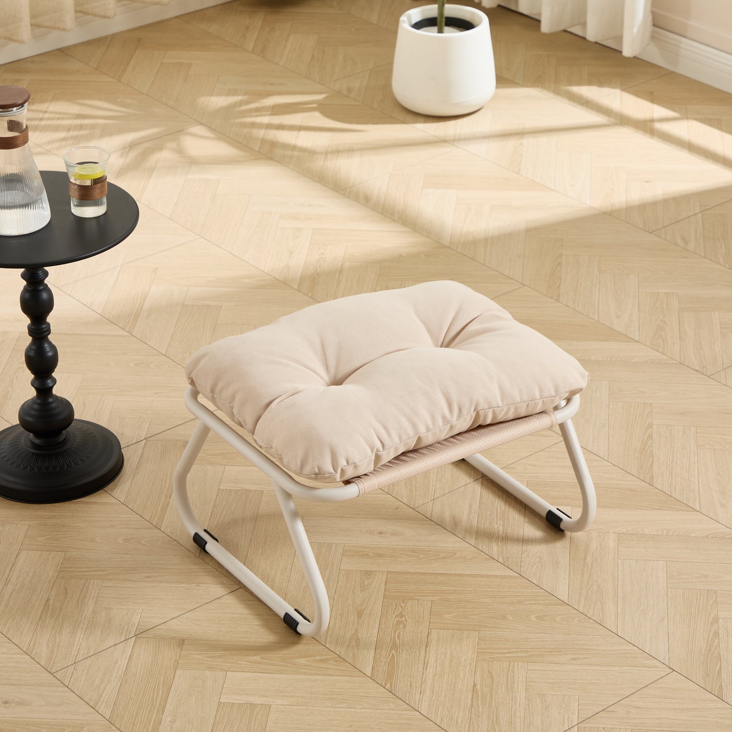 LEGAHOME Indoor Lounge Chair with Ottoman