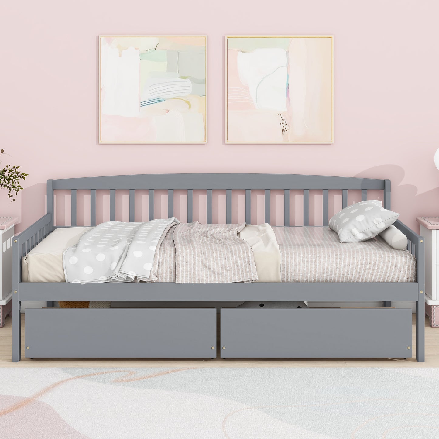 LEGAHOME Twin Daybed with Storage