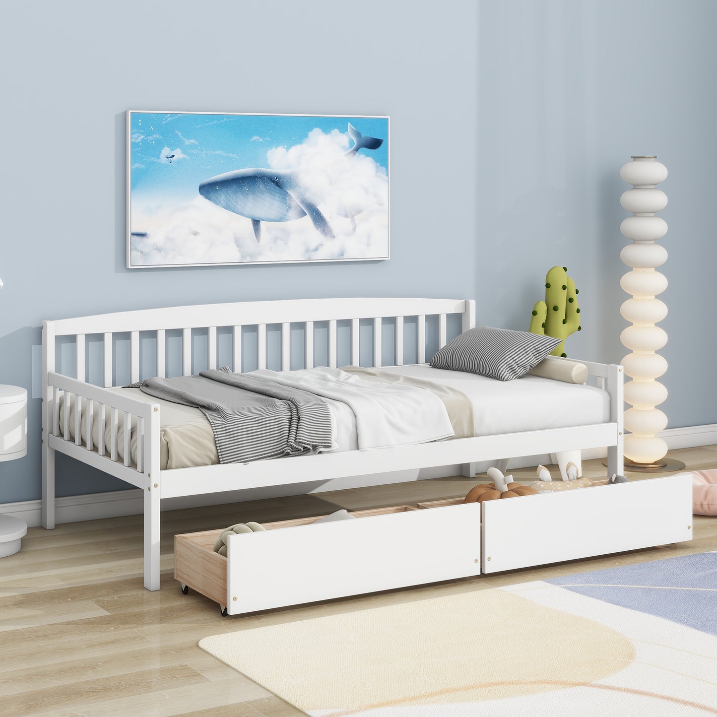 LEGAHOME Twin Daybed with Storage
